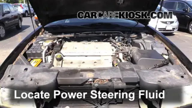 2000 Cadillac Eldorado ESC 4.6L V8 Líquido de dirección asistida Controlar nivel de líquido